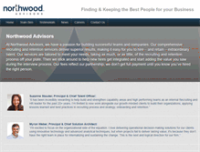 Tablet Screenshot of northwoodadvisors.com